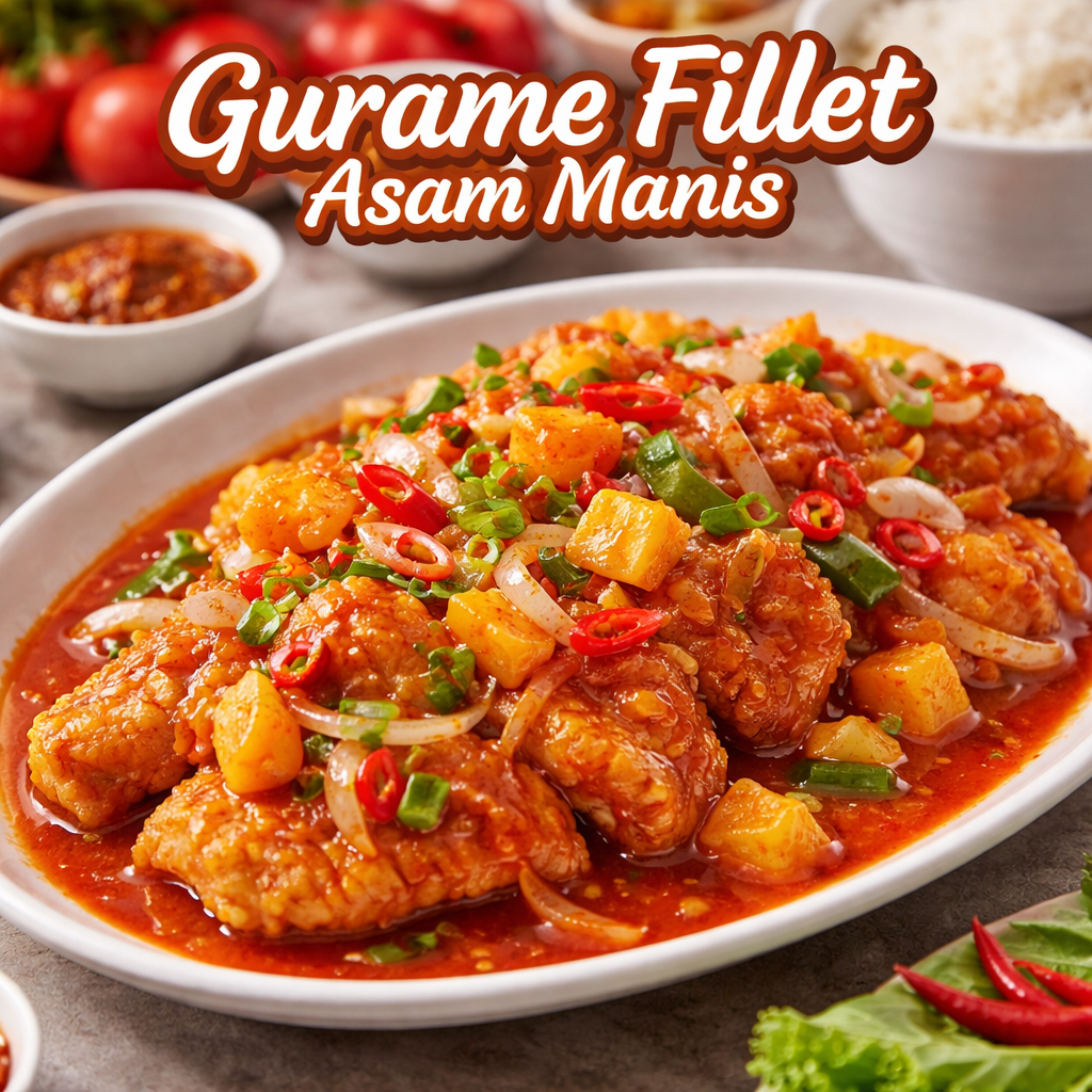 Gurame fillet asam manis Mang Engking